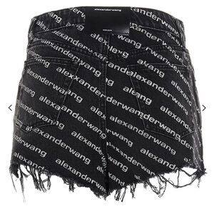 Alexander Wang Bite Logo Shorts